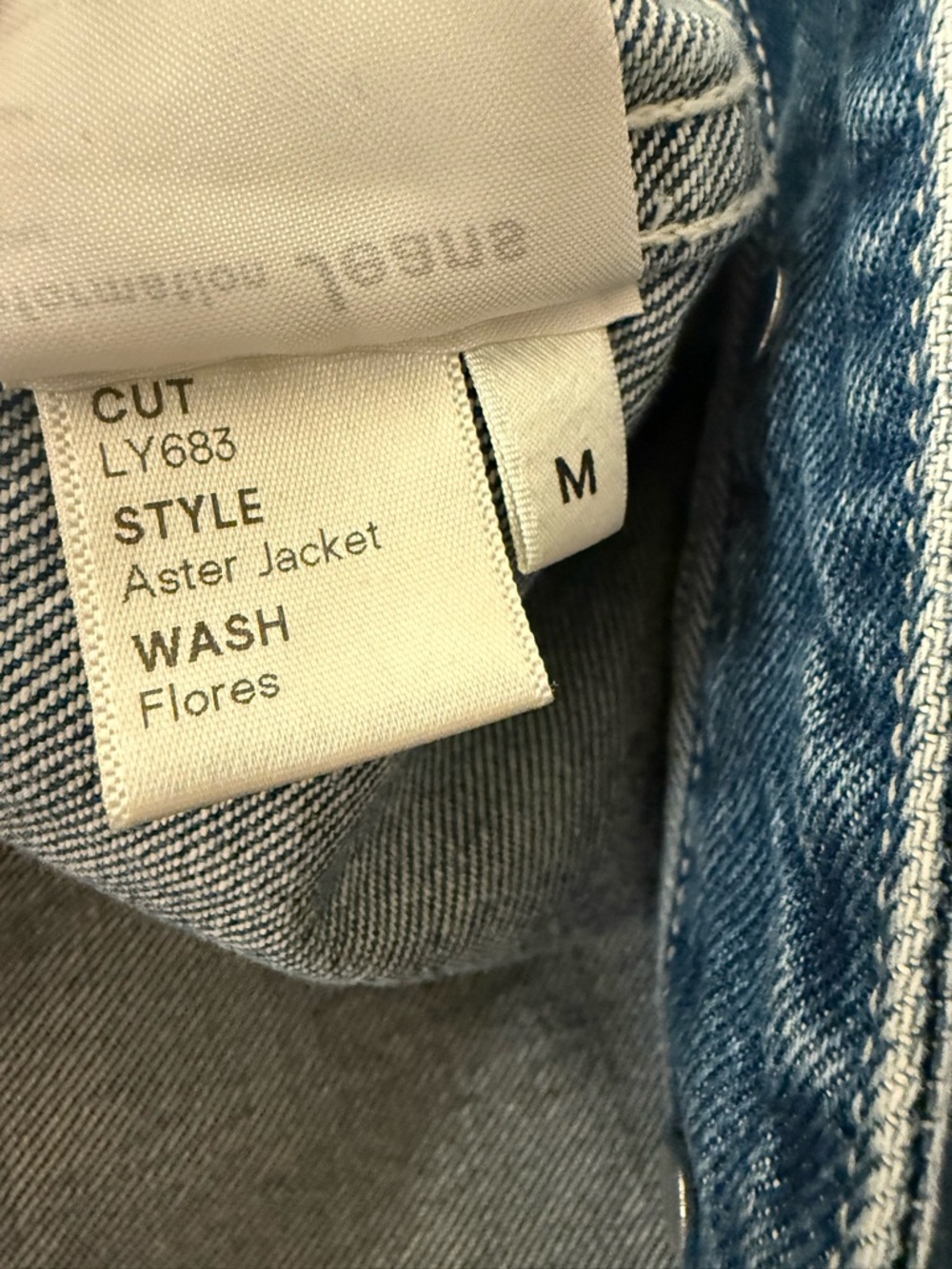 Reformation Jean Jacket - Picture 4 of 6
